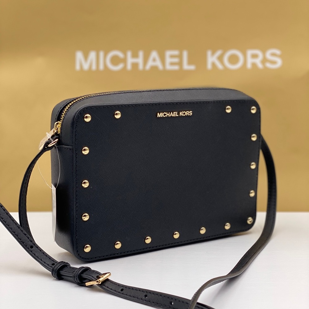Michael Kors Sandrine Stud Crossbody Bag